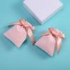 Bolsa de Terciopelo al por Mayor Bolsa de Terciopelo para Almacenamiento de Joyería Embalaje de Regalo para Joyería Bolsa de Terciopelo Bolsa Pequeña Ecológica