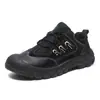 Sapatos esportivos masculinos para atacado transfronteiriço, sapatos de trabalho leves para atividades ao ar livre, sapatos casuais de cano baixo confortáveis e versáteis para caminhada masculina