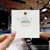 Broche de desenho animado personalizado broche de metal fofo em forma de gota de óleo acessórios para roupas bolsas acessórios de crachá broche