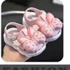 Sandalias de Verano para Niños y Niñas Bebé Pequeño Zapatos para Niños Pequeños Sandalias de Plástico con Puntera de Princesa Venta al Por Mayor