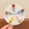 Presilhas de Cabelo de Gota D'água Dopamina de Verão para Crianças, Presilhas Doces para Meninas, Presilhas Laterais Bb, Presilhas Coloridas para Franja
