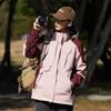 Carga al Aire Libre Ropa Tres en Uno Impermeable Cortavientos Desmontable Chaqueta de Camping Traje de Montañismo Funcional Chaqueta de Montaña para Pareja