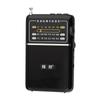 Radio Mini de Bolsillo Huibang Icebreaker L33 Multibanda para Personas Mayores, Soporta Tarjeta y Unidad USB, Reproductor con Altavoz para Ejercicio Matutino