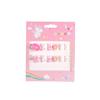 Nuevo parche de uñas rosa para niñas, bonito parche de uñas para niñas, hecho a mano con dibujos de diamantes de imitación, protección del medio ambiente, venta al por mayor