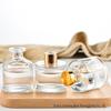 Recipiente Difusor de Óleo Essencial de Vime para Decoração de Hotel em Vidro Transparente Sem Fogo Frasco de Aroma Decoração de Hotel Aromaterapia