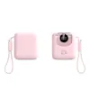 Nuevo power bank transfronterizo de 10000 mAh con carga súper rápida de 22.5W, color macarrón, con doble cable incorporado
