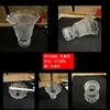 Pantalla de Lámpara de Cristal Estilo Europeo, Lámpara de Vela, Cuenco y Plato de Vidrio, Accesorios de Iluminación para Candelabros, Accesorios de Iluminación DIY para Lámparas de Pared, Piezas