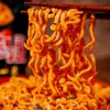 Fideos de Pavo Guoyuan, Fideos instantáneos famosos de Internet, ramen, ramen en bolsa, fideos de salsa frita estilo coreano, comida instantánea, snack de medianoche para dormitorio