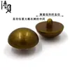 Botões de cogumelo de plástico imitação, botões de saia, cor metálica, estilo retrô, redondos, cor verde-água