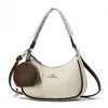 Bolso de mujer moderno y a la moda, sensación de alta gama, gran capacidad, bolso de hombro único, bolso cruzado, bolso de mano para mujer