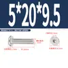 Aço Inoxidável 304 cm Parafuso Plano Ultra-Fino de Cabeça Grande Parafuso de Cabeça Chata Hexagonal de Baixa Cabeça M2M3M4M5M8