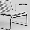 Cadeira de Jantar para Casa Estilo Nórdico B&B Cadeira de Designer Estilo Retrô Café de Influenciador Varanda Externa Cadeira de Lazer
