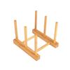 Portavasos de Bambú Creativo Escurridor Portavasos Estante de Almacenamiento Simple Almacenamiento para Hogar Cocina Portavasos para Agua
