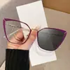 Nuevas Gafas Retro Artísticas Cat-Eye para Mujer, Estilo de Alta Gama, Adecuadas para un Look Natural, Se Pueden Adaptar con Lentes Graduadas, Estilo Coreano, Gafas de Montura Grande