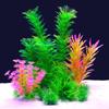 Paquete Combinado de Paisaje de Hierba Acuática para Acuario Pecera Decoración de Plantas de Hierba Acuática de Simulación de Plástico Adornos Flores Falsas Hierba Falsa
