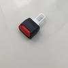 Fivela de segurança universal para carro mais vendida em vendas transfronteiriças extensor de fivela de cinto de segurança de carro extensor curto