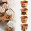 Fabricante Personaliza Copinhos de Papel para Cupcakes, Venda por Atacado Transfronteiriça de Copinhos Personalizados, Suportes de Papel, Copinhos para Muffins Resistentes ao Forno