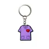 Chaveiro Cartoon Médico Borracha Macia PVC Rosto Pequeno Chaveiro Bolsa de Doutor Roupas Fone de Ouvido Pingente DIY Pequeno Presente