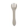 Venta Directa de Fábrica Tenedor de Silicona Cabeza Suave para Bebé Cuchara de Entrenamiento para Aprender a Comer Cuchara para Comida Complementaria Tenedor de Mesa Largo para Alimentación Infantil