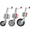 Rueda guía superior basculante estilo australiano 0 kg Superior Remolque RV Yate Accesorios Fabricante de soporte de pata sin costura de alta resistencia
