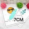 7cm Tie Xiao Zhan Ouyang Nana mismo pasador sin costuras material diy hecho a mano pasador sin costuras de pegamento cremoso accesorios