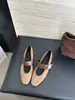 Sapatos Mary Jane para Mulheres 2026 Primavera Novo Estilo com Aumento Oculto de Altura, Fivela, Sola Macia, Cabedal Macio, Sapatos Femininos Franceses Estilo Ballet