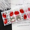 Cristal K9 Cortado 8*10 Huevo de Paloma Ovalado Sin Costuras Sin Base Bola de Diamante Apilable Decoraciones de Uñas de Alta Calidad Deslumbrantes