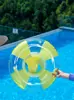 Flotador de Piscina Patito Feo PVC Engrosado Lentejuela Amarillo Luz de Luna Flotador Asiento Flotador Salvavidas Infantil Flotador de Axilas Flotador