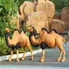 Adornos de Animales Simulados para Exteriores, Esculturas Grandes de Camello de Fibra de Vidrio para Decoración de Paisajismo de Parques y Espacios Verdes Comunitarios, Manualidades