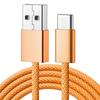 Cable de datos de carga rápida para teléfono móvil de aluminio metálico Tipo C, cable de carga USB para iPhone Apple Huawei Xiaomi