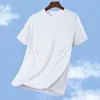 Camiseta Deportiva de Manga Corta para Hombre, Verano, Sensación de Hielo, Secado Rápido, Transpirable, para Correr, Fitness, Estampada, Manga Media, Holgada