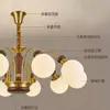 EYPHI/ Yi Fei Cobre Puro Nogueira Preta Norte-Americana Luminária Pendente para Sala de Estar Estilo Vintage Americano para Hall, Quarto Principal, Sala de Jantar