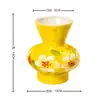 Novo Conjunto de Pequenos Vasos Cerâmicos Coloridos Pintados à Mão em Estilo Chinês, Recipiente para Arranjo de Flores, Decoração de Mesa para Sala de Estar, Ornamento de Porcelana