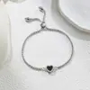 Pulseira torcida de amor vento metal ins europeu e americano pulseira de aço titânio não desbota doce legal garota quente Coringa atacado de fábrica