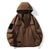 Hola Chaqueta Deportiva Funcional para Hombre Otoño Nueva Chaqueta Trendy Holgada Cortavientos Top