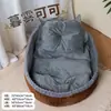 Cama de inverno para cachorro, adequada para todas as estações, alto valor estético, removível, para cães e gatos grandes, tapete de dormir para cães, mantém-os aquecidos