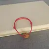 Pulsera de Hilo Rojo Ultradelgada para Mujeres y Parejas, Pulsera Tejida Hecha a Mano para Niños y Bebés, Pulsera de Buena Suerte y Seguridad para Hombres