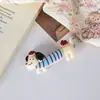 Presilha de Cabelo Animal Divertida de Ano Novo para Mulheres Design de Nicho Fofo Presilha Lateral Bico de Pato Presilha para Franja