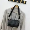 Bolsa de almofada com estampa floral de moda design versátil moderno alça de ombro larga bolsa de ombro bolsa feminina