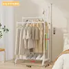 Nuevo tendedero interior de gran venta transfronterizo, tendedero de pie para ensamblar en el dormitorio, perchero simple