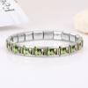 Pulsera Modular de Acero Inoxidable DIY Empalme Libre Desmontable Té de Leche Jugo Nicho Linda Mejor Amiga Regalo de Viaje