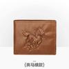 Billetera para Hombre Personalizada Vintage Hecha a Mano en Relieve de Cuero Genuino Larga de Cocodrilo Capa Superior Piel de Vaca Multitarjeta Monedero Estuche
