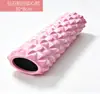 Rodillo de espuma masajeador con púas para relajación muscular, herramienta profesional para adelgazar piernas y masaje de espalda, rodillo de yoga