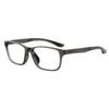 En stock Comercio Exterior Nuevo Ligero TR90 Anticaída Anticolisión Baloncesto Deportes Marco Óptico Cuadrado Gafas Planas