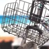 Bagageiro Traseiro de Bicicleta Urbana Cesta Suspensa de Bicicleta Dobrável Porta-Cesta de Bicicleta Cesta Lateral Equipamento de Cesta de Bicicleta Acessórios de Bicicleta com Câmbio Prático