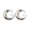 Pendientes de Lujo Ligero de Moda Estilo Influencer Europeo y Americano con Personalidad Exagerada Letra g Grande Pendientes Más Vendidos en Amazon Venta al por Mayor