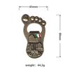 Imán Metálico para Refrigerador Multifuncional Abrebotellas Puente de San Francisco Bigfoot Edificio Europeo y Americano Creativo Personalizado de Fábrica