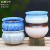 Vaso de cerâmica carnudo, planta de cerâmica, cerâmica retrô, areia roxa, atacado, simples, criativo, grande, pequeno, vaso de cerâmica, especial, desktop