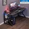 Escritorio de esquina estilo crema con estantería, escritorio de estudio integrado, tocador de dormitorio, gabinete de escritorio, mesa para el hogar dos en uno
