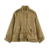 Ins Ropa de Mujer al por Mayor Estilo Europeo y Americano Transfronteriza Otoño Nuevo Adelgazante de Gama Alta Primavera y Otoño 3 Colores Gabardina Holgada Ropa de Abrigo